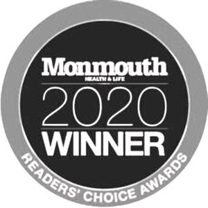 2020 Monmouth magazine Readers' Choice Awards Winner badge.