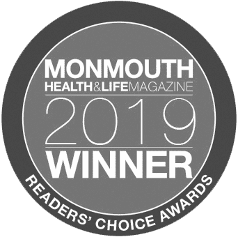 Monmouth Health & Life Magazine 2019 Readers' Choice Awards Winner badge.